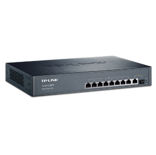 TP-LINK TL-SG1210PE 8口千兆POE交换机(1千兆口+1千兆光纤口)