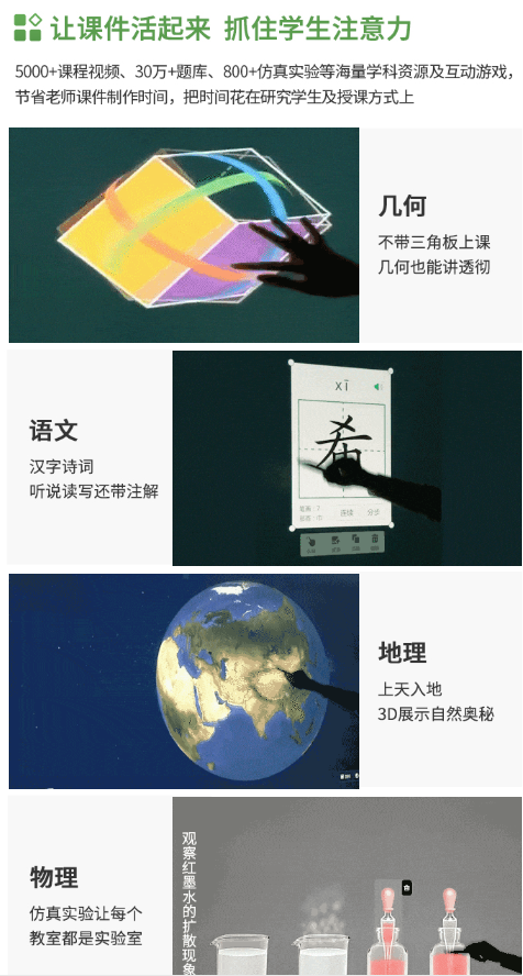 希沃（seewo）MC65FEA 教学一体机 交互式智能电子白板触控触摸屏一体机 65英寸单机+i7模块+智能笔+支架(图4)